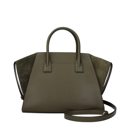 Handbag by Michael Kors for women in leather green presents a ornamental silhouette, showcasing a secure , ample , and versatile adjustable-strap for a ornamental finish.