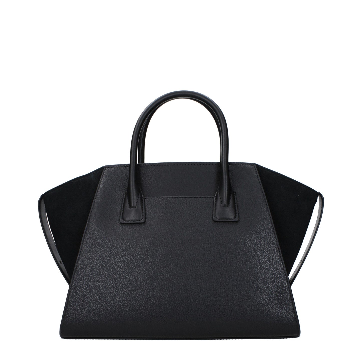 This Handbag by Michael Kors for women in leather and black presents a sculptural silhouette featuring a secure , ample , and versatile adjustable-strap for a sculptural finish.