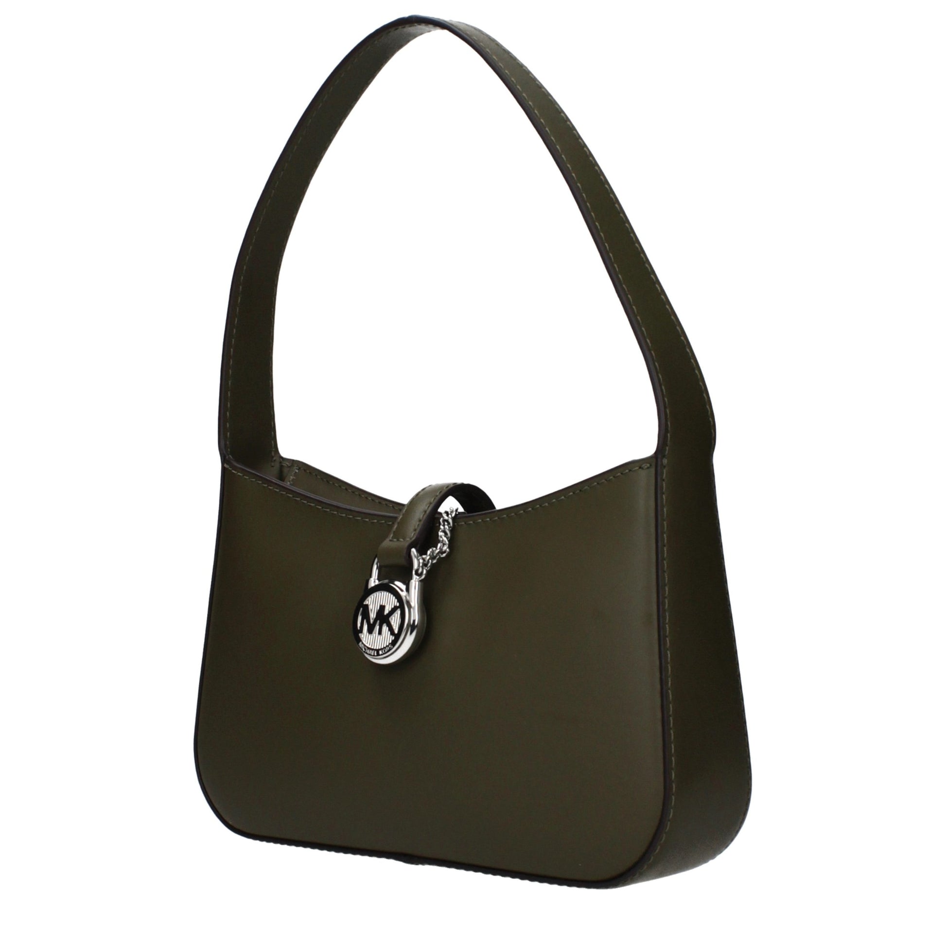 Handbag by Michael Kors for women in leather green presents a ornamental silhouette, showcasing a secure , ample , and versatile adjustable-strap for a ornamental finish.