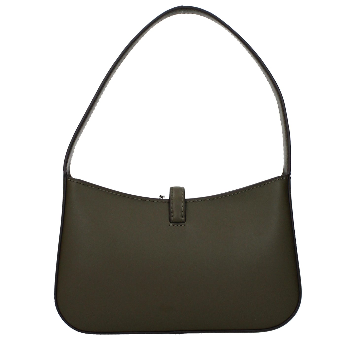 This Handbag by Michael Kors for women in leather and green presents a sculptural silhouette featuring a secure , ample , and versatile adjustable-strap for a sculptural finish.