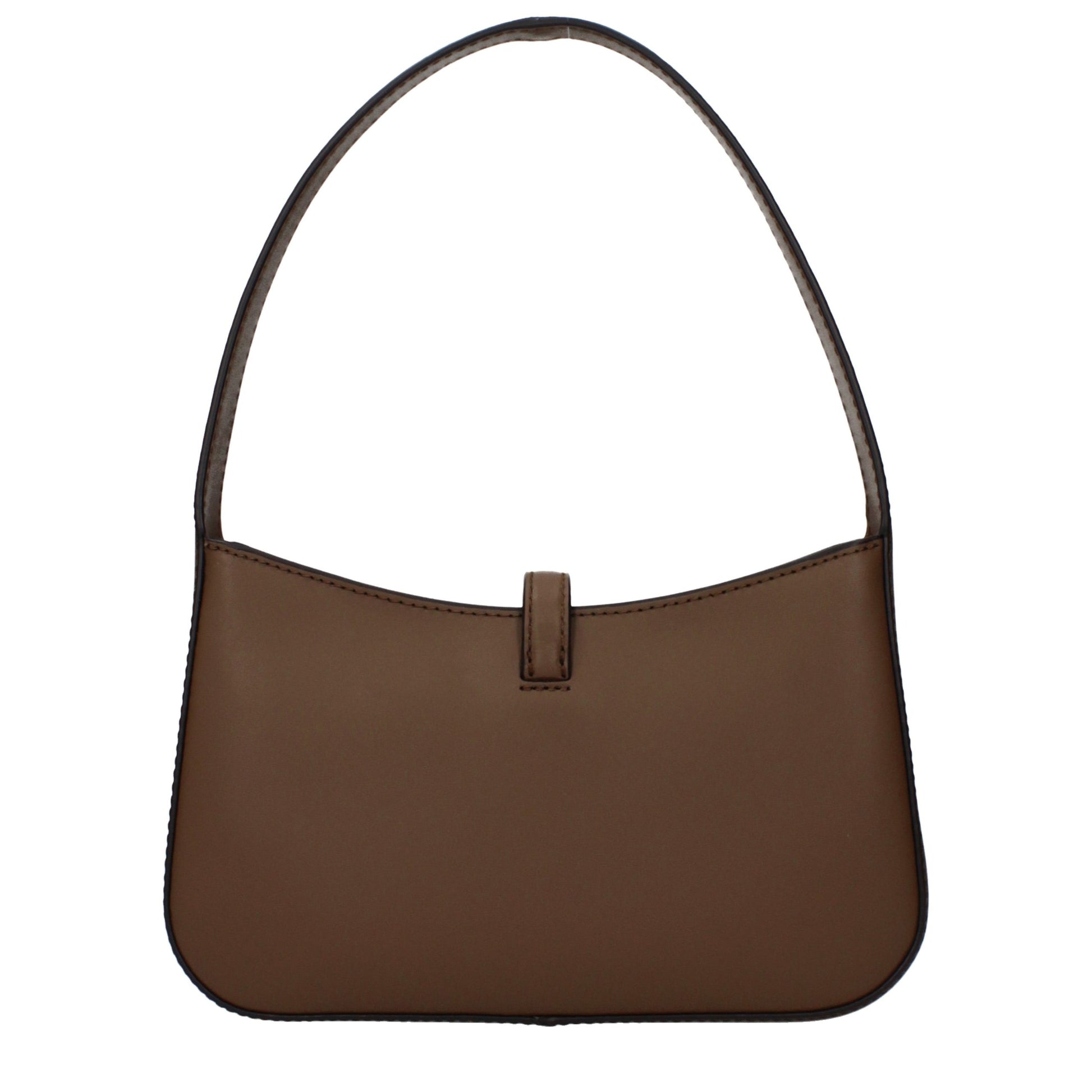 Handbag by Michael Kors for women in leather brown features a refined silhouette, showcasing a secure , organized , and versatile adjustable-strap for a refined finish.