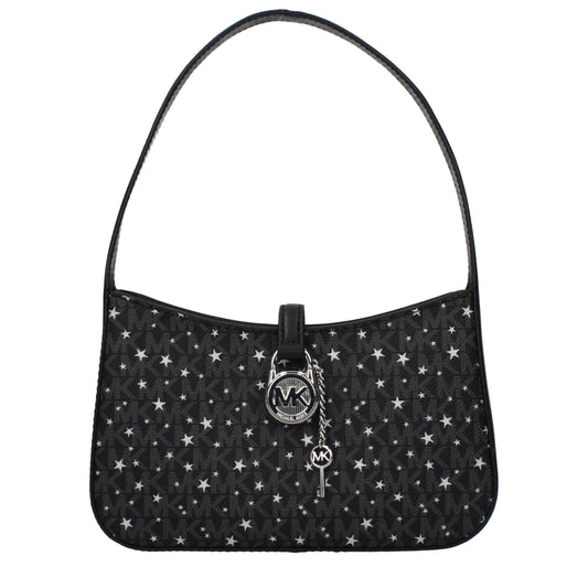 Michael Kors Fabric Handbag - Black