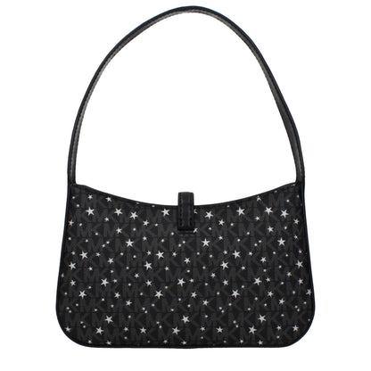 Michael Kors Fabric Handbag - Black