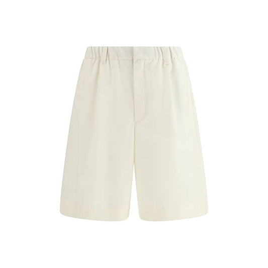 Short Trousers by LAMINAR for men in wool & polyester beige, featuring a effortlessly chic regular-fit and short with a effortlessly chic .