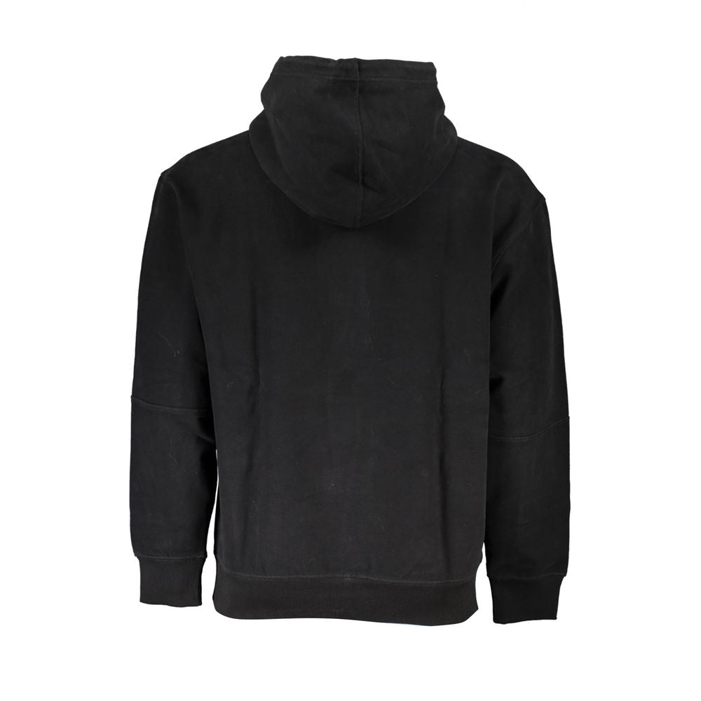 Hugo Boss Heart Men's Cotton Polyester Hooded Sweatshirt Hoodie - Black