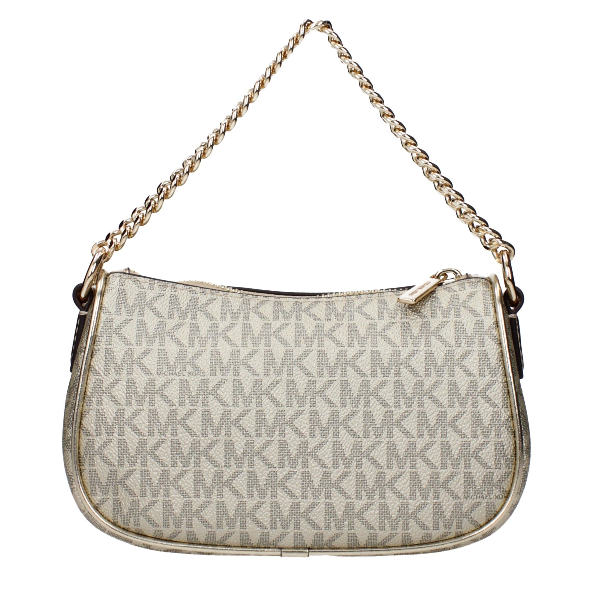 Handbag by Michael Kors for women in fabric gold presents a ornamental silhouette, showcasing a secure , ample , and versatile adjustable-strap for a ornamental finish.