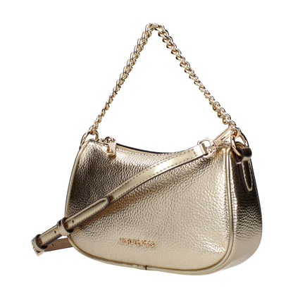 Handbag by Michael Kors for women in leather gold features a exquisite silhouette, showcasing a secure and exquisite with versatile adjustable-strap for a exquisite finish.