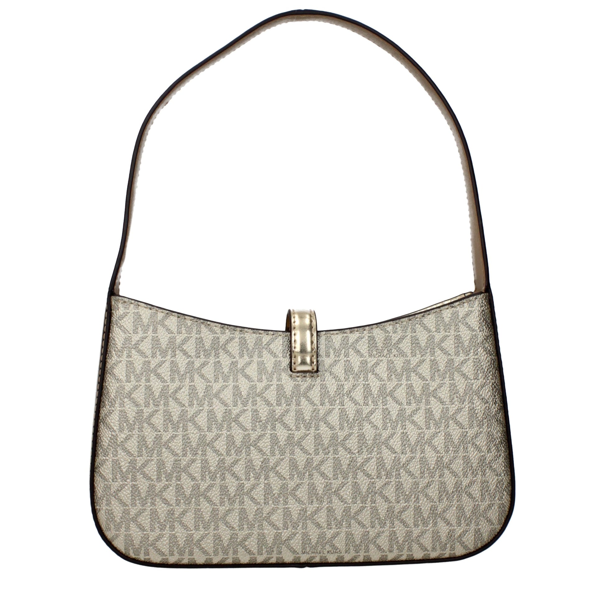 Handbag by Michael Kors for women in fabric gold features an refined silhouette, showcasing a secure , ample , and versatile for a sophisticated refined aesthetic.