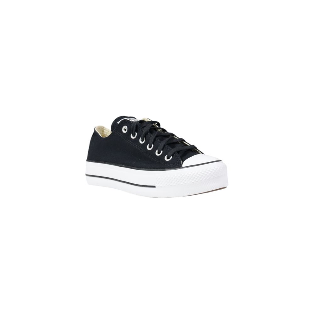 Converse Women's Low-Top Casual Polyester Sneakers - Black