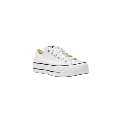 Sneakers by Converse for women in polyester white features an sumptuous design from the Women's Low-Top Casual Polyester Sneakers collection, highlighting a sumptuous low-top casual style for a premium, high-fashion look.