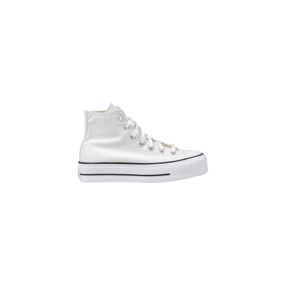 Converse Women's High-Top Casual Polyester Sneakers - White