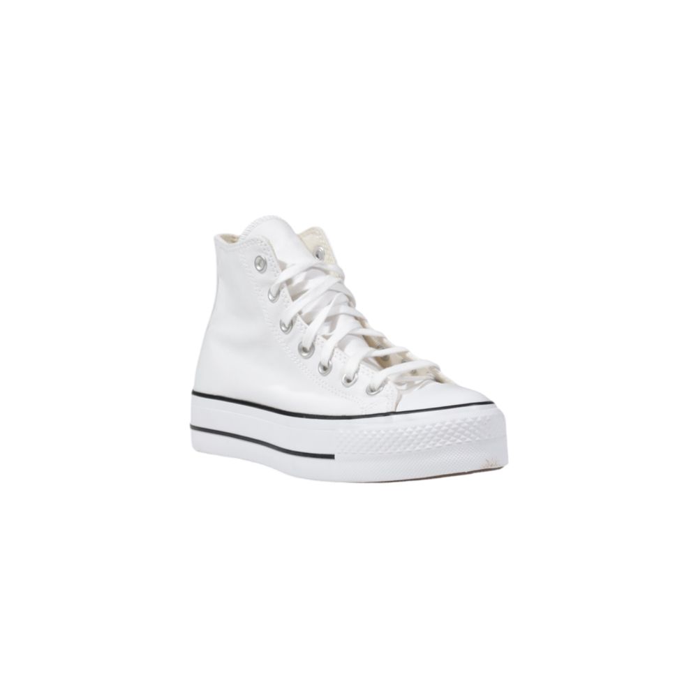 Converse Women's High-Top Casual Polyester Sneakers - White