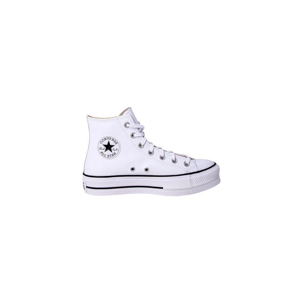Converse Women's High-Top Casual Polyethylene & Polyurethane Sneakers - White