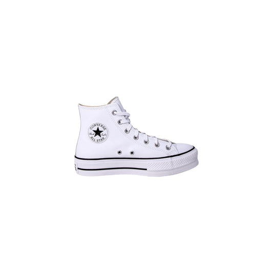Converse Women's High-Top Casual Polyethylene & Polyurethane Sneakers - White