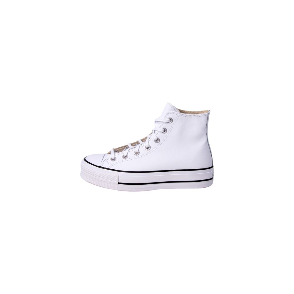 Converse Women's High-Top Casual Polyethylene & Polyurethane Sneakers - White