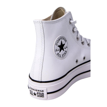Converse Women's High-Top Casual Polyethylene & Polyurethane Sneakers - White