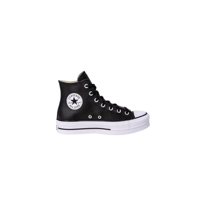 Converse Women's High-Top Casual Polyethylene & Polyurethane Sneakers - Black
