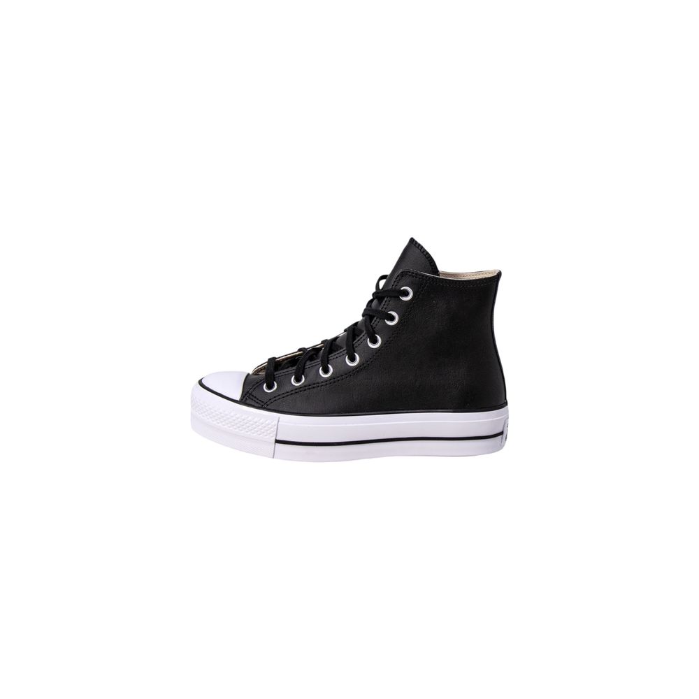Converse Women's High-Top Casual Polyethylene & Polyurethane Sneakers - Black