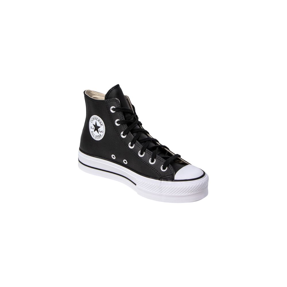 Converse Women's High-Top Casual Polyethylene & Polyurethane Sneakers - Black