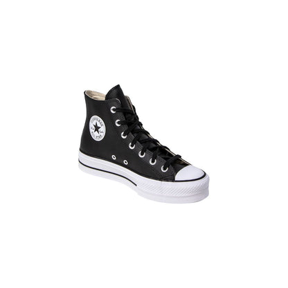 Converse Women's High-Top Casual Polyethylene & Polyurethane Sneakers - Black