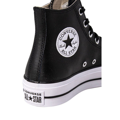 Converse Women's High-Top Casual Polyethylene & Polyurethane Sneakers - Black