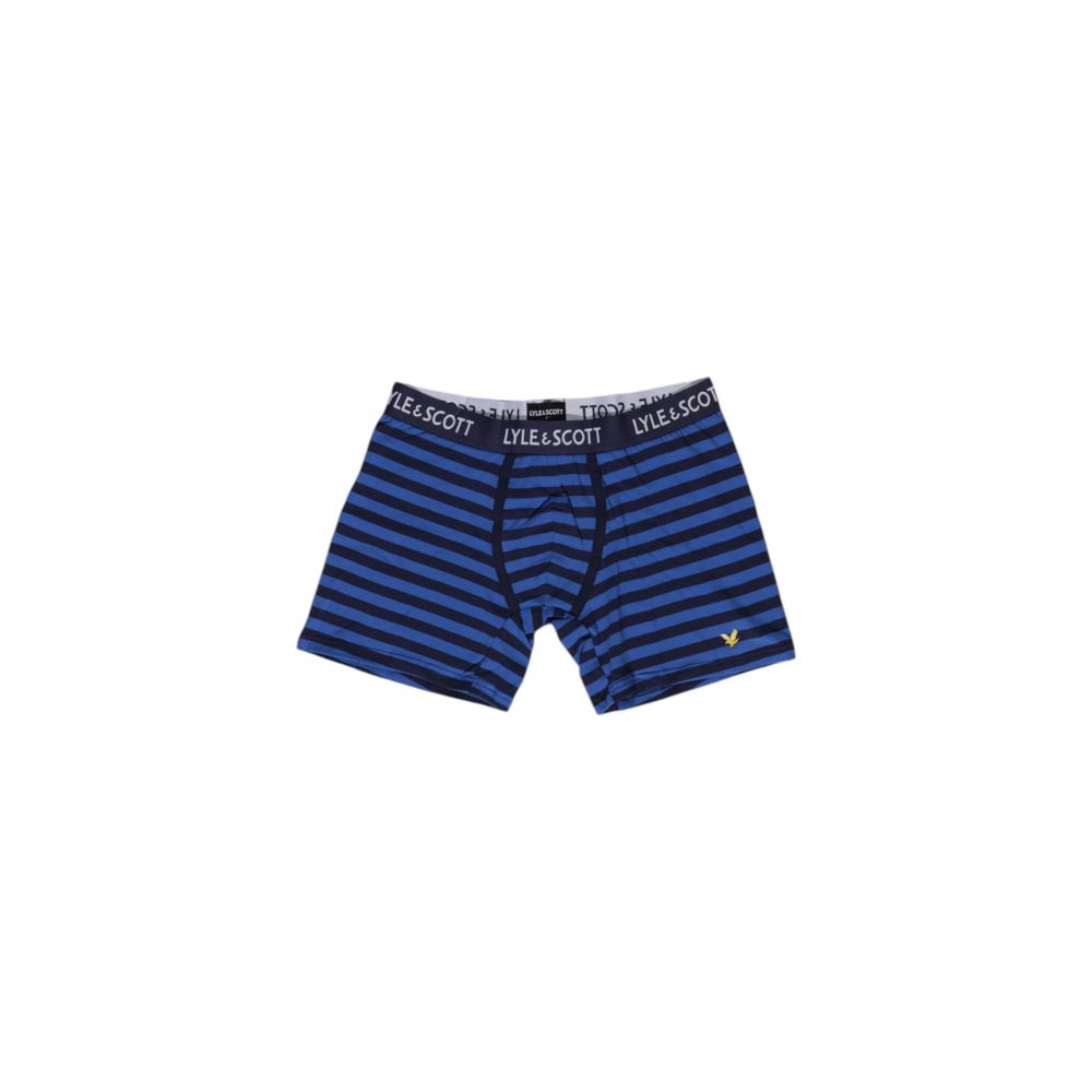 Underwear Boxer Shorts by Lyle & Scott for men in stretch cotton blue presents a subtle silhouette as Men's Stretch Cotton Underwear Boxer Shorts, expertly tailored with a subtle fit for a premium look.