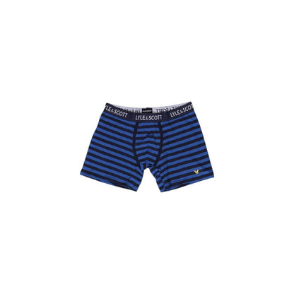 Underwear Boxer Shorts by Lyle & Scott for men in stretch cotton blue presents a subtle silhouette as Men's Stretch Cotton Underwear Boxer Shorts, expertly tailored with a subtle fit for a premium look.