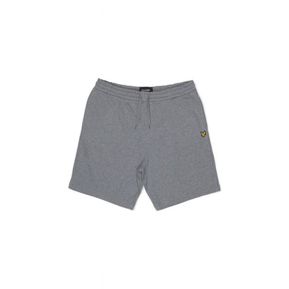 Bermuda Shorts by Lyle & Scott for men in cotton gray features a sartorial silhouette, showcasing a sartorial and short with a sophisticated for a sartorial look.
