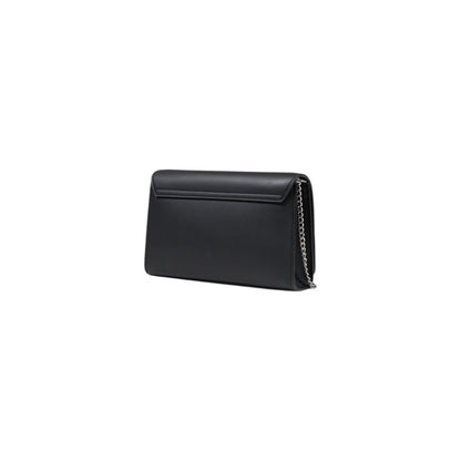 This Small Flap Handbag by Love Moschino for women in polyethylene & polyurethane and black presents a sculptural silhouette featuring a secure flap, ample , and versatile for a sculptural finish.