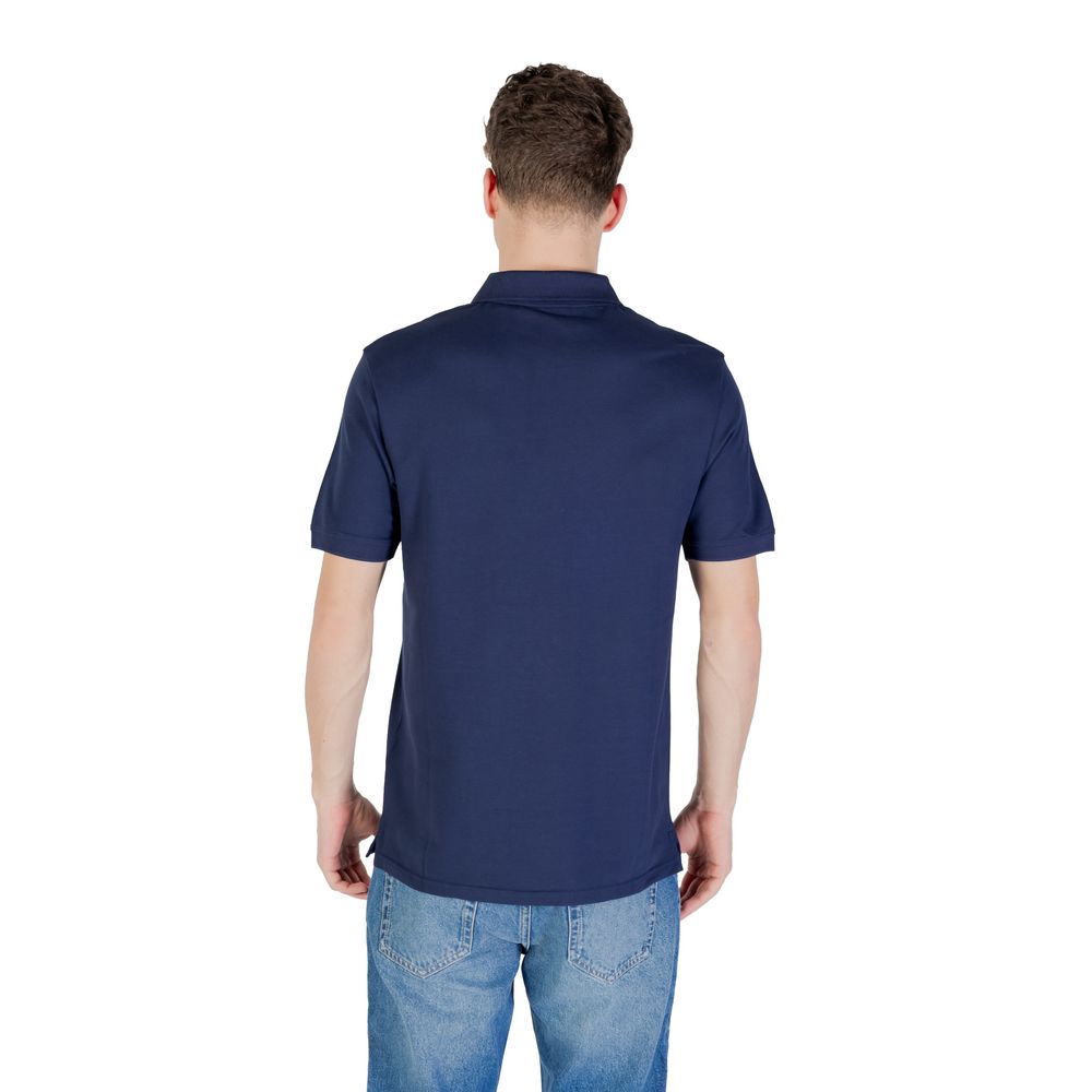 Lyle & Scott Men's Stretch Cotton Polo Shirt - Blue
