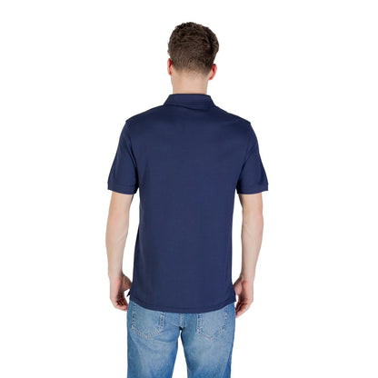 Lyle & Scott Men's Stretch Cotton Polo Shirt - Blue