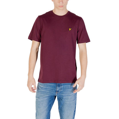 Lyle & Scott Men's Cotton T-Shirt - Bordeaux