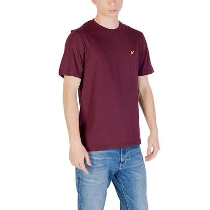 Lyle & Scott Men's Cotton T-Shirt - Bordeaux