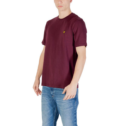 Lyle & Scott Men's Cotton T-Shirt - Bordeaux