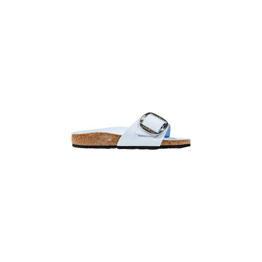 Birkenstock Women's Leather & Cork Flat Sandals - Blue