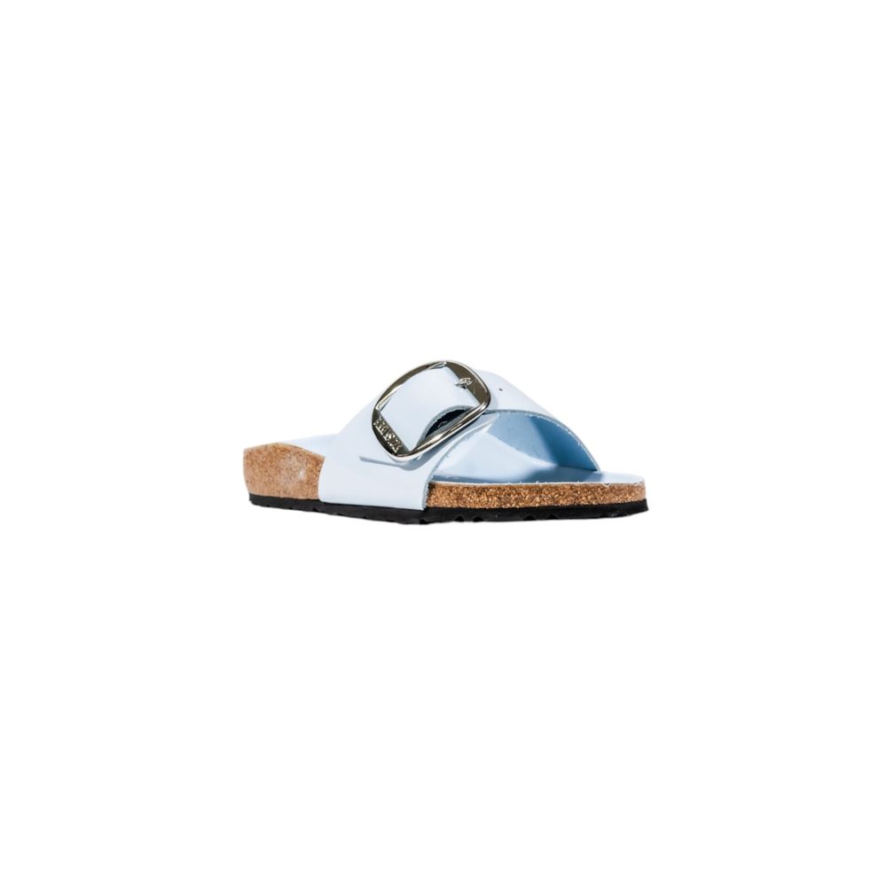Birkenstock Women's Leather & Cork Flat Sandals - Blue