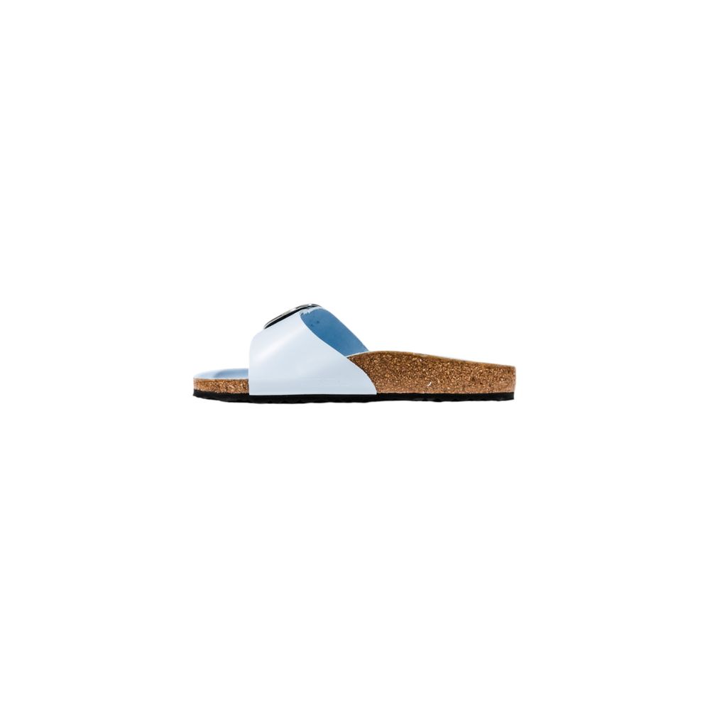 Birkenstock Women's Leather & Cork Flat Sandals - Blue