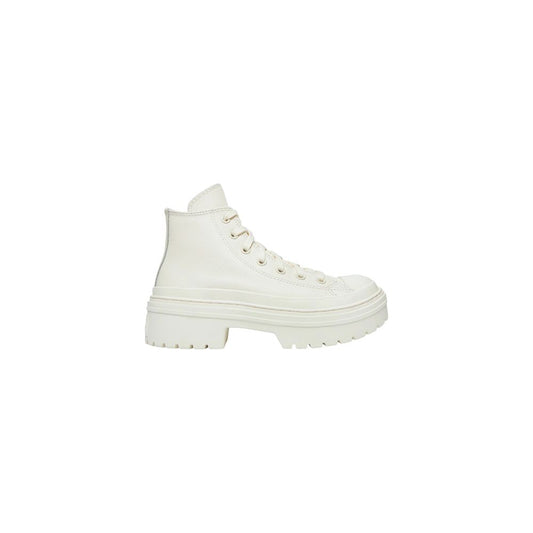 Converse Women's Leather High-Heel Pumps Heels - White