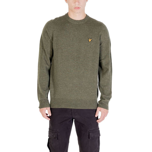 Lyle & Scott Men's Crew-Neck Wool 7 Nylon Sweatshirt - Bicolour