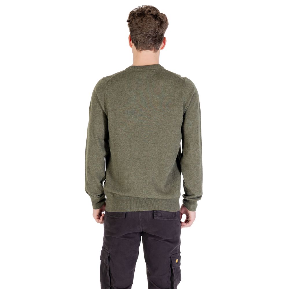 Lyle & Scott Men's Crew-Neck Wool 7 Nylon Sweatshirt - Bicolour