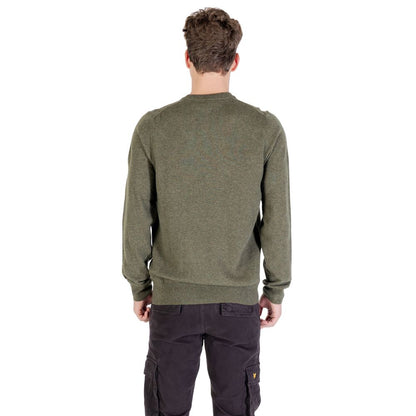 Lyle & Scott Men's Crew-Neck Wool 7 Nylon Sweatshirt - Bicolour