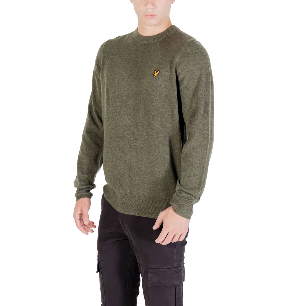 Lyle & Scott Men's Crew-Neck Wool 7 Nylon Sweatshirt - Bicolour