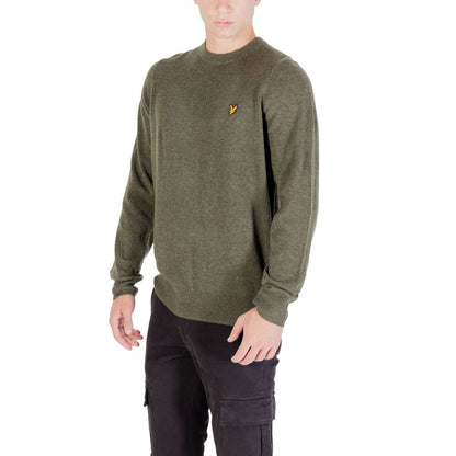 Lyle & Scott Men's Crew-Neck Wool 7 Nylon Sweatshirt - Bicolour