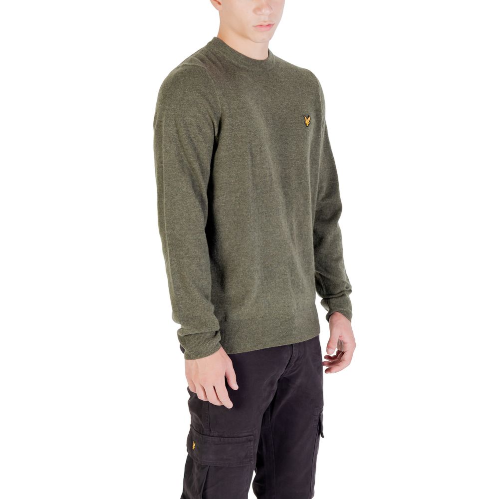 Lyle & Scott Men's Crew-Neck Wool 7 Nylon Sweatshirt - Bicolour