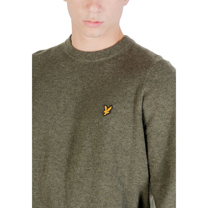 Lyle & Scott Men's Crew-Neck Wool 7 Nylon Sweatshirt - Bicolour