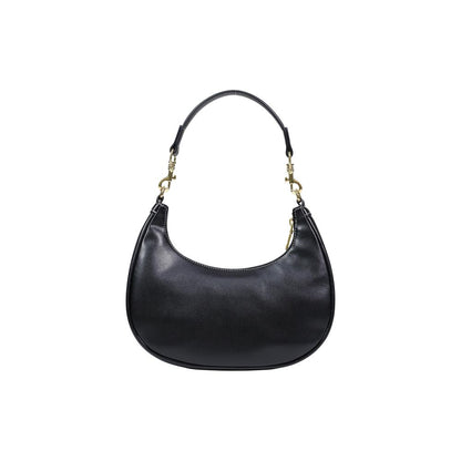 Love Moschino Polyethylene & Polyurethane Small Shoulder Evening Handbag - Black Gold