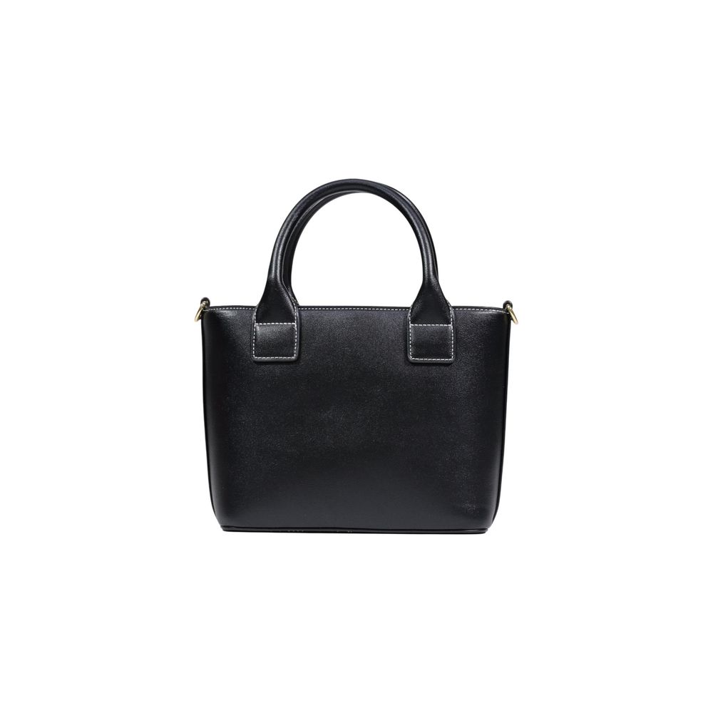 Love Moschino Polyethylene & Polyurethane Small Shoulder Evening Handbag - Black