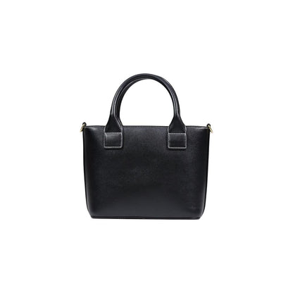 Love Moschino Polyethylene & Polyurethane Small Shoulder Evening Handbag - Black