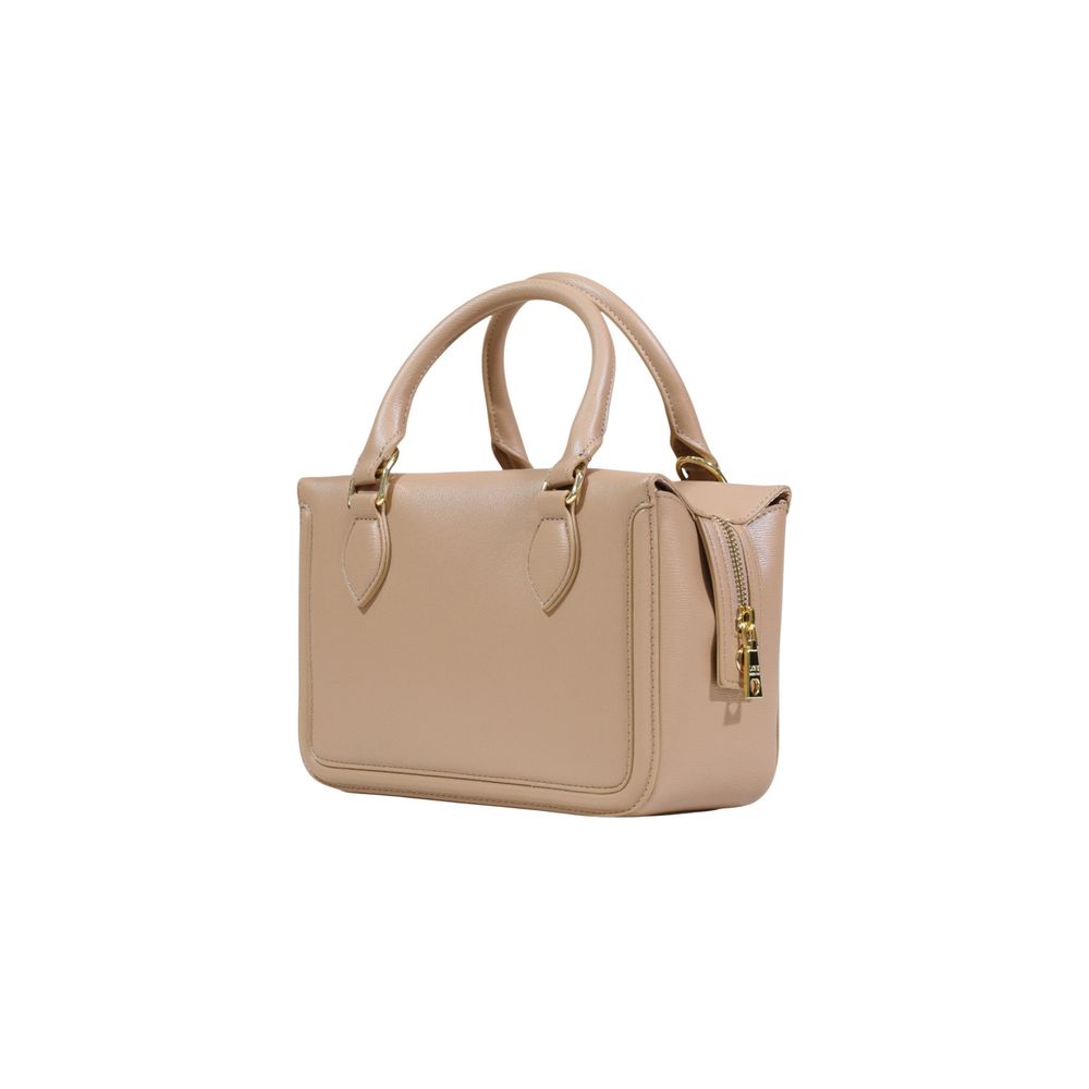 Love Moschino Polyethylene & Polyurethane Medium Handbag - Beige