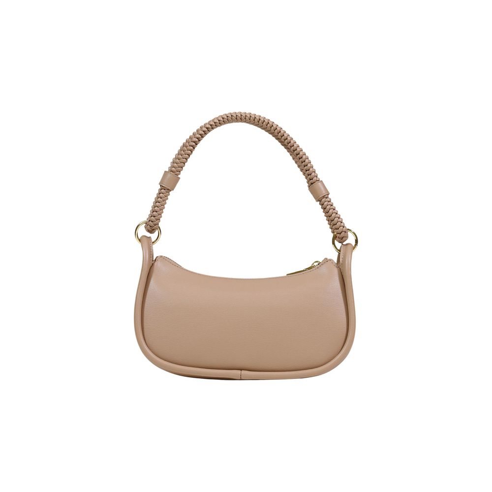 Small Evening Handbag by Love Moschino for women in polyethylene & polyurethane beige presents a ornamental silhouette, showcasing a secure zipper, ample , and versatile handle for a ornamental finish.